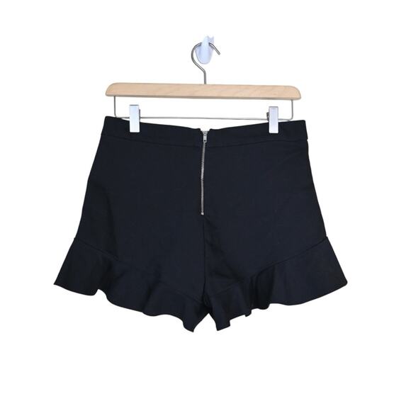Zara Trafaluc Collection Women's M Black Ruffle Shorts - Picture 2 of 7